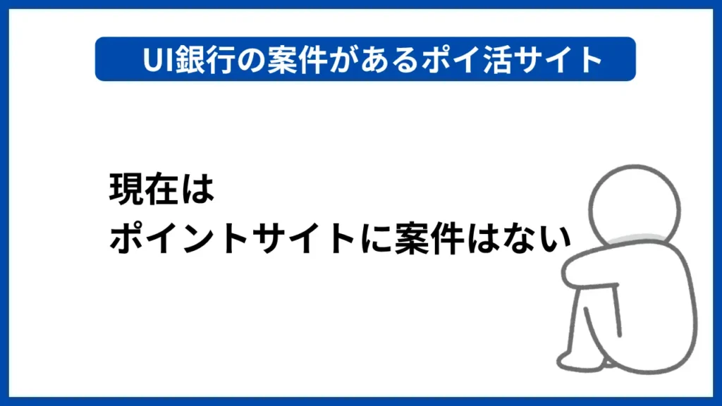 UI銀行を掲載しているポイントサイト